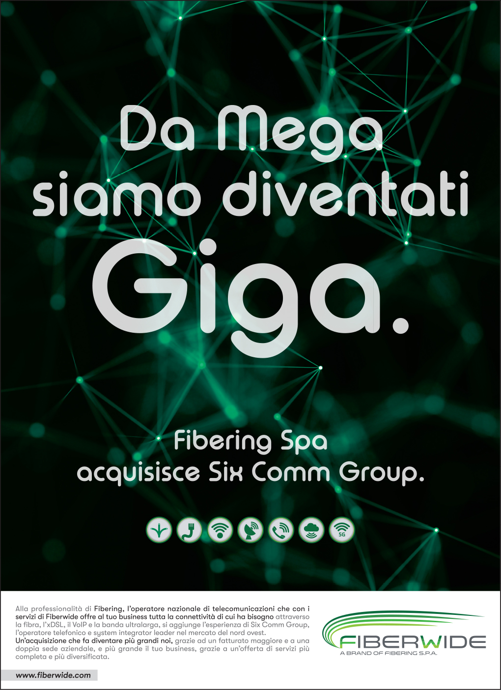 DA MEGA SIAMO DIVENTATI GIGA